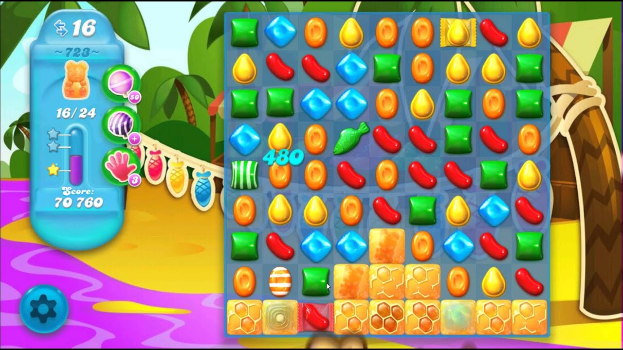 Candy Crush Soda Saga Level 723 Gogamerez