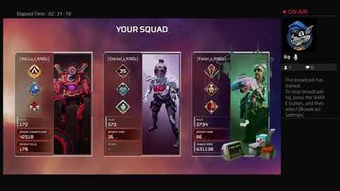 Back to Back High Kill Squad Wins!