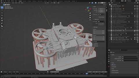 Blender Tutorial - Customising and Exporting the Autonomous Drone CAD files from Anvil Digital Forge