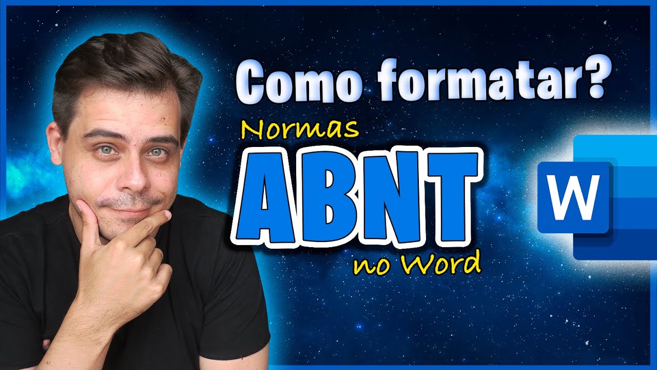 FORMATAÇÃO ABNT NO WORD PARA SUAS ATIVIDADES I Tutorial Word - YouTube