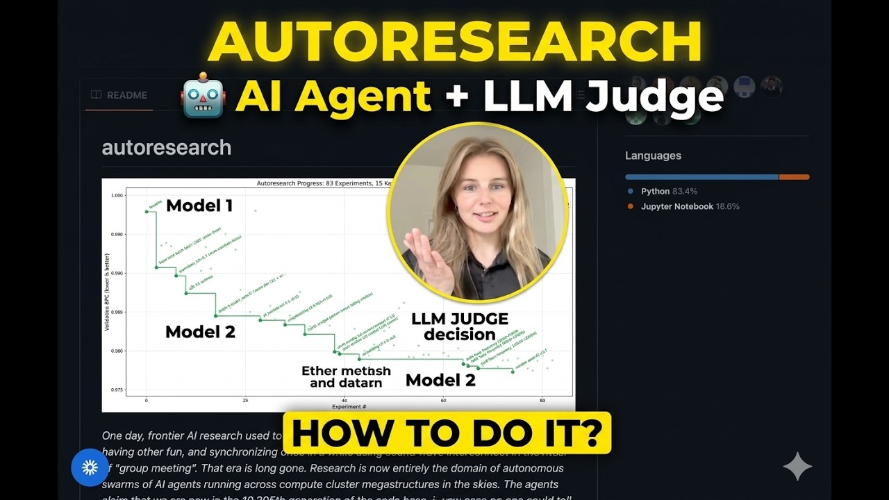 Autoresearch + AI Agent + LLM Judge - YouTube
