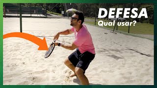 AS DUAS DEFESAS QUE OS PROFISSIONAIS USAM  |  BEACH TENNIS