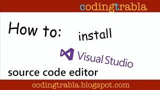 How to install Visual Studio Code on Windows 10 - source code editor byVM Profile