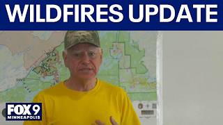 MN wildfires: Gov. Walz holds briefing with fire crews