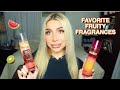 MY TOP FAVORITE FRUITY FRAGRANCE MISTS | BATH AND BODY WORKS