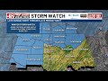 48 first alert forecast winter storm watch for late sunday night through monday night