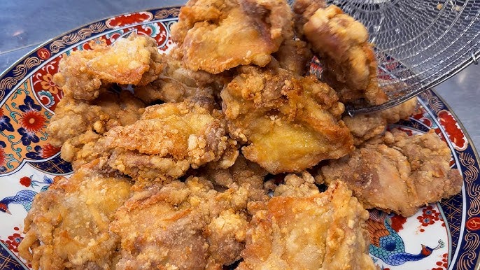 鶏の唐揚げねぎソース