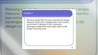 Tutorial Multisim: Desain & Simulasi Low Pass Filter 2 GHz (Butterworth vs Chebyshev)
