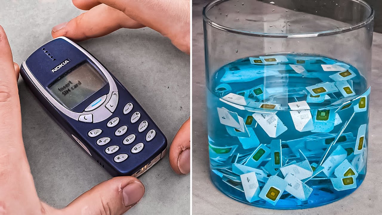 Gold Extraction from SIM Cards: Path to Wealth | DIY Project