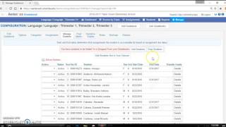 Adding Students to Gradebook