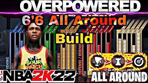 My All Around 6’6 Build￼ Possibly My 2K23 Build