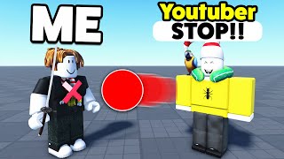 I Became UNDERCOVER HATER To Test YOUTUBERS.. (Roblox Blade Ball)