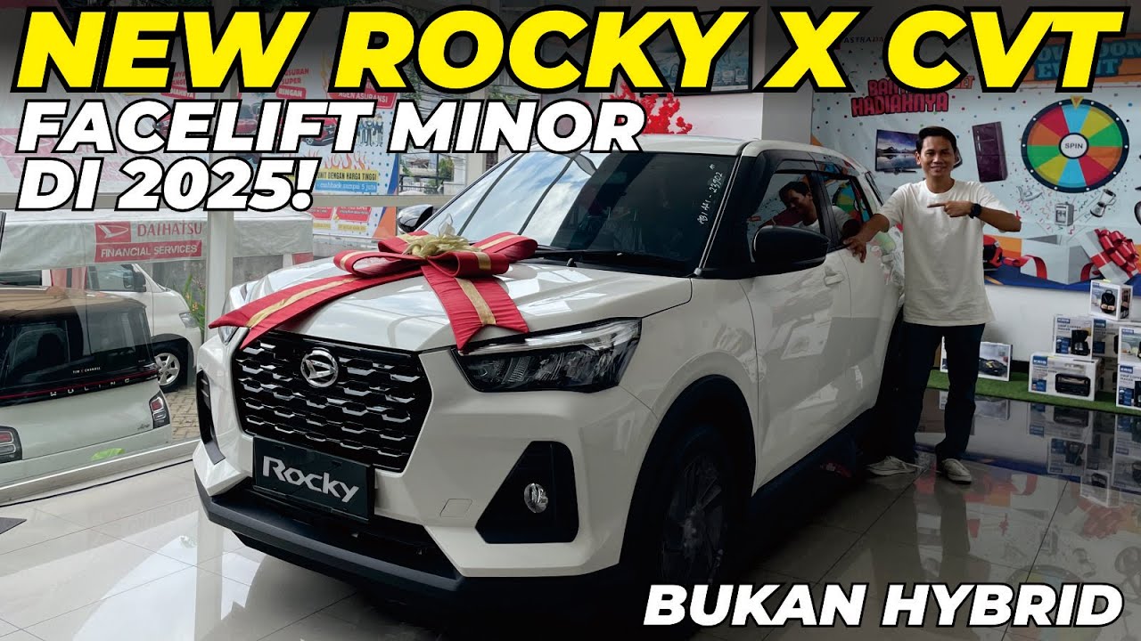 NEW DAIHATSU ROCKY MINOR CHANGE X CVT 2025! Banyak Yang Belum Tau Perubahan Rocky di 2025