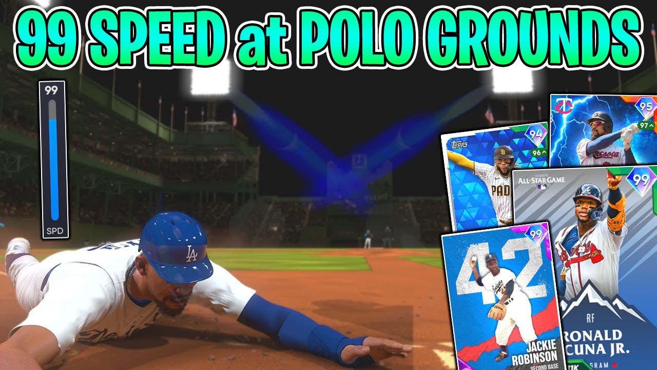 Max Speed Team At Polo Grounds Is Crazy In Mlb The Show 21 Diamond Dynasty