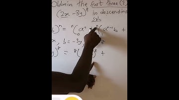 Binomial Expansion : combination method #shorts