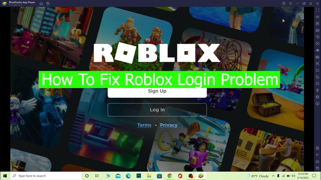 How to FIX Roblox Login Error  Fix Roblox Login Problem (2022