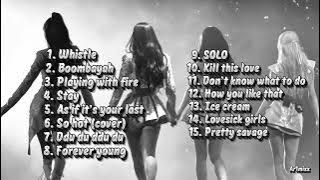 BLACKPINK- PLAYLIST (Old songs)