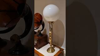 Art Deco Lady Lamp Rare 88cm Tall