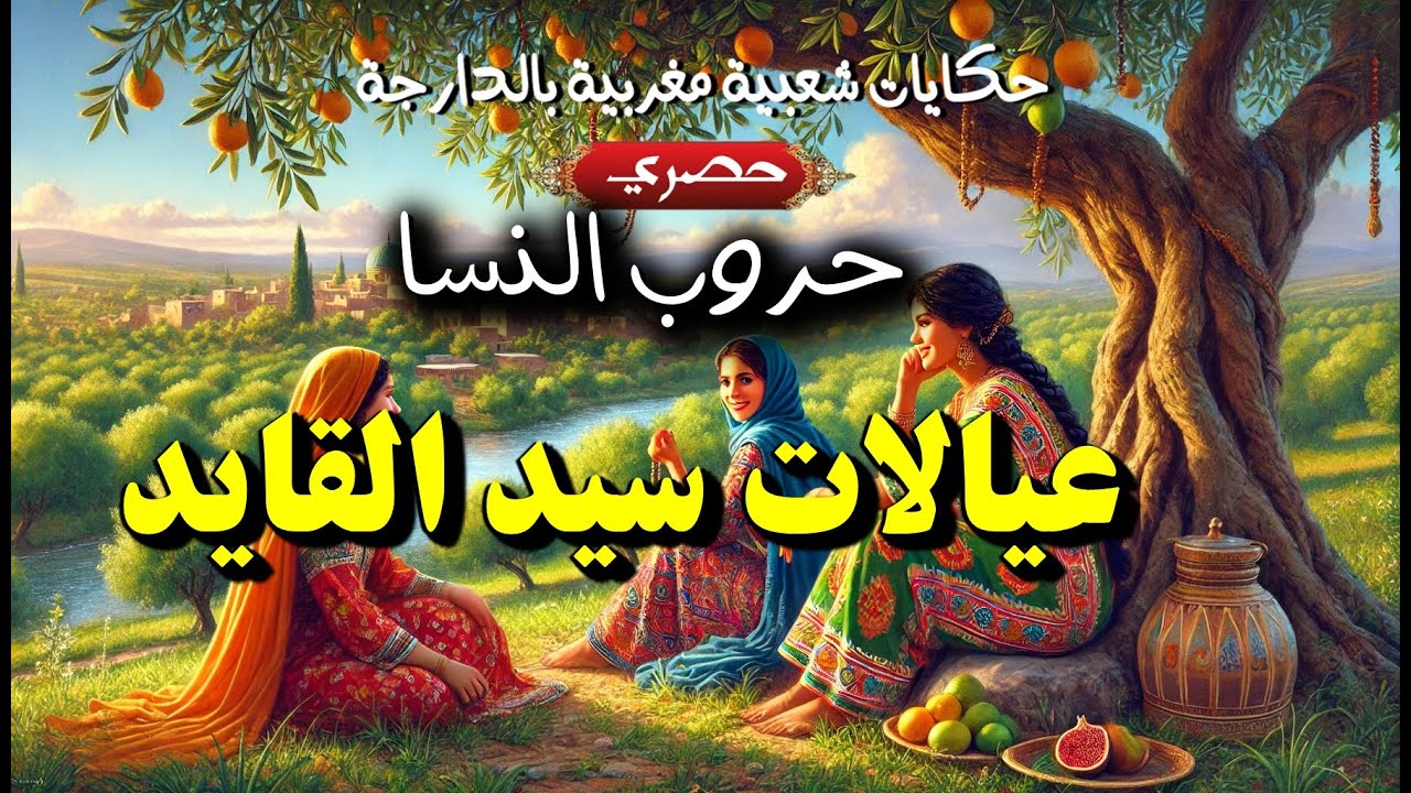 حكايات بالدارجة المغربية عيالات سيد القايد كيد النسا حصريا مع #وفاء_العمري