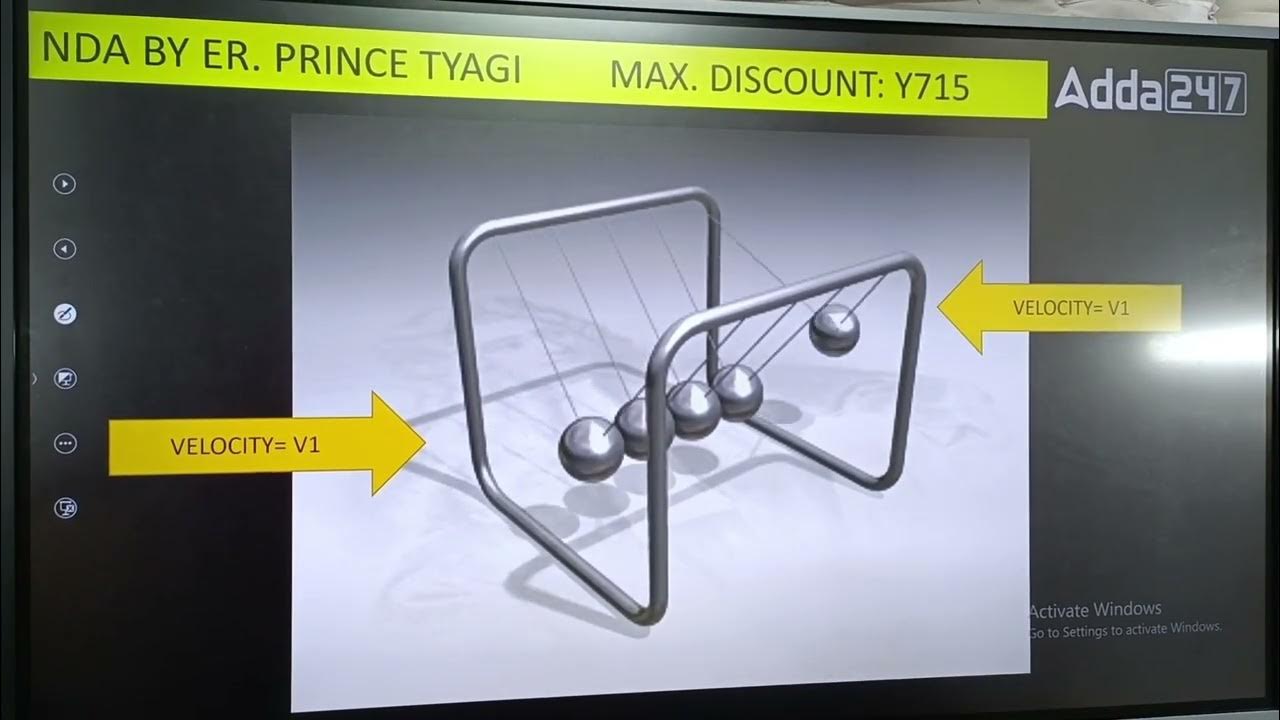 How does Newton's cradle works ? - YouTube