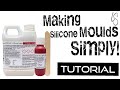 How to make a silicone mould / mold easily with Polycraft Silicone TUTORIAL