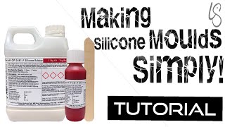 How to make a silicone mould / mold easily with Polycraft Silicone TUTORIAL