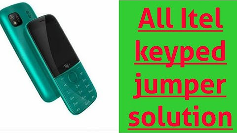 itel 5618n keyped not working solution#hardware