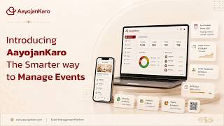 AayojanKaro – The Smarter Way to Manage Your Event Business | Event Management Software