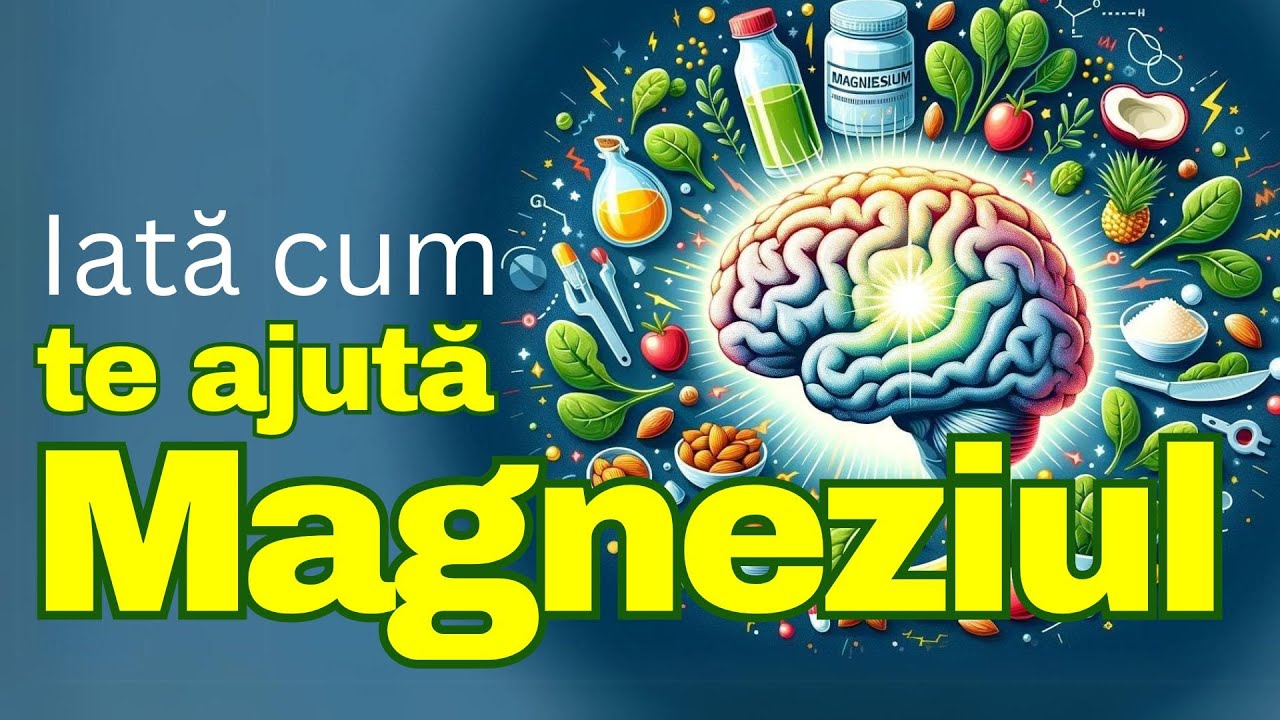 Iată cum te ajută MAGNEZIUL. Cum să ai un Creier Sănătos