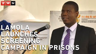 Minister Lamola launches COVID-19 screening campaign for prisons