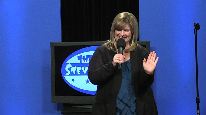 Kelly MacFarland does stand-up comedy on The Steve...