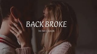 Back Broke - The Swell Season ( Sub-Español - Lyrics )
