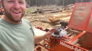 Replacing Blades on Woodmizer EG200 Board Edger