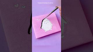 🎨🖌️ Mini canvas painting ||  #art  #satisfying #painting #short