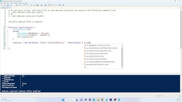 Disable/Enable 📸  System Webcams 📸  using Powershell