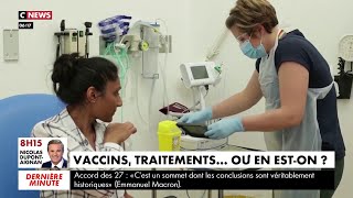 Covid-19 : deux projets de vaccins «produisent une réponse immunitaire»
