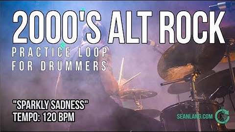 2000s Alt Rock - Drumless Track For Drummers - "Sparkly Sadness"