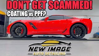 PPF or CERAMIC COATING? or BOTH for your CORVETTE | CAR?