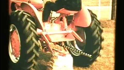 1950's Allis-Chalmers promotional film for WD-45 tractors