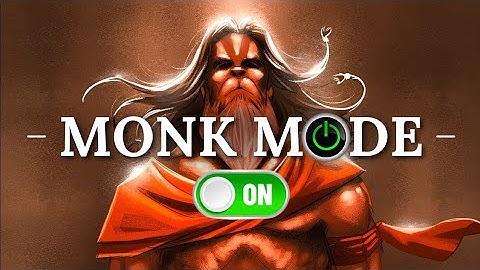 4 Steps To Fix Your Life || Full Monk Mode Protocol EXPLAINED ||
