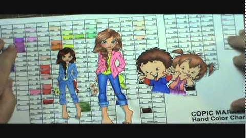 Copic Color Combinations for the Beginner Like Me