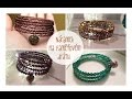 Náramek z paměťového drátu / diy wrap bracelet / diy gift