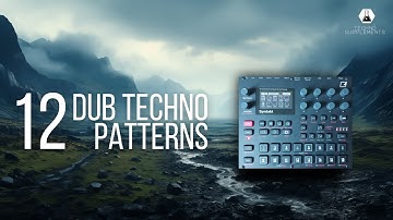 Syntakt Dub Techno Project 01 with 12 Patterns by Techno Supplements