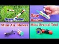 Making Grass Cutter | Making Electric Jigsaw Machine | Amazing Air Blower |Mini Angle Grinder