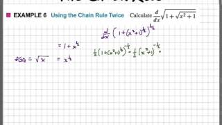 Chain rule example 6