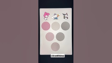 Which characters?? #procreate #colourmixing #colormixing #emojimix #emojimixing #colourtheory