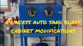 Princess Auto Sand Blast Cabinet Upgrade