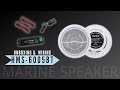 Herdio 6.5" Waterproof Marine Speakers 6005WBT Unboxing and Connection