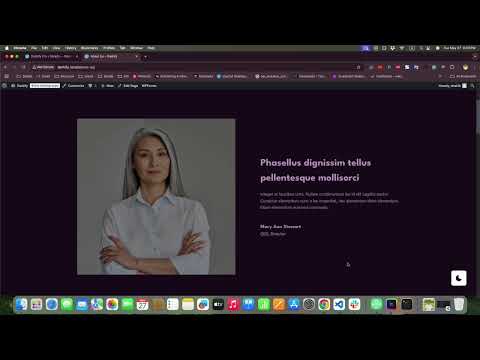 Darkify WordPress Dark Mode – “Crimson Veil” Live Demo