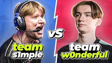 S1MPLE vs W0NDERFUL on Faceit with Utility Guide, Multi POV and Voice Comms (Mirage)